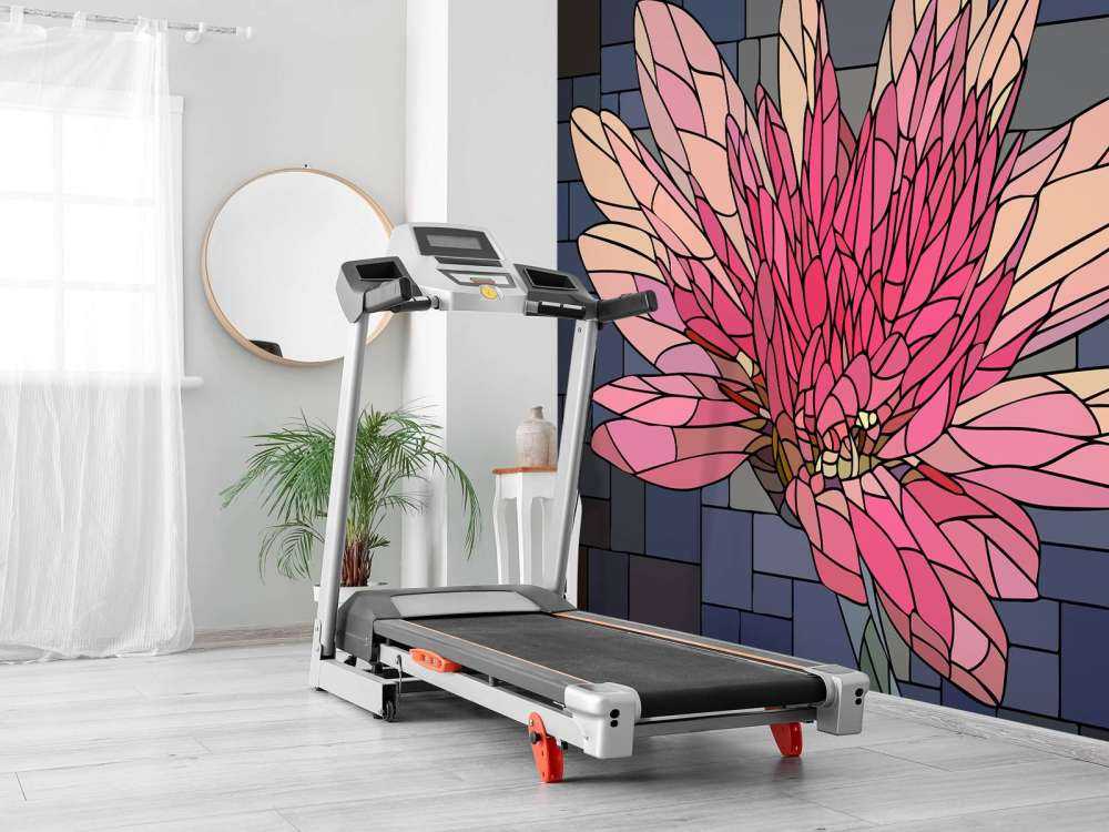 Rosa blühende Blume