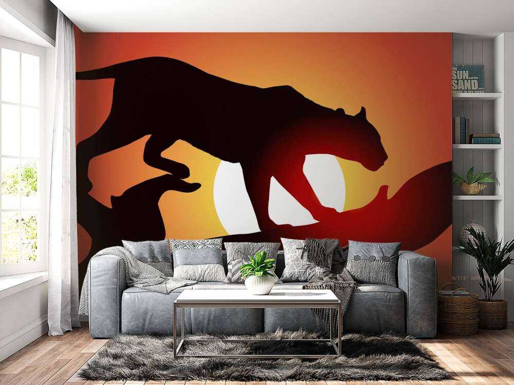 Panther-Silhouette