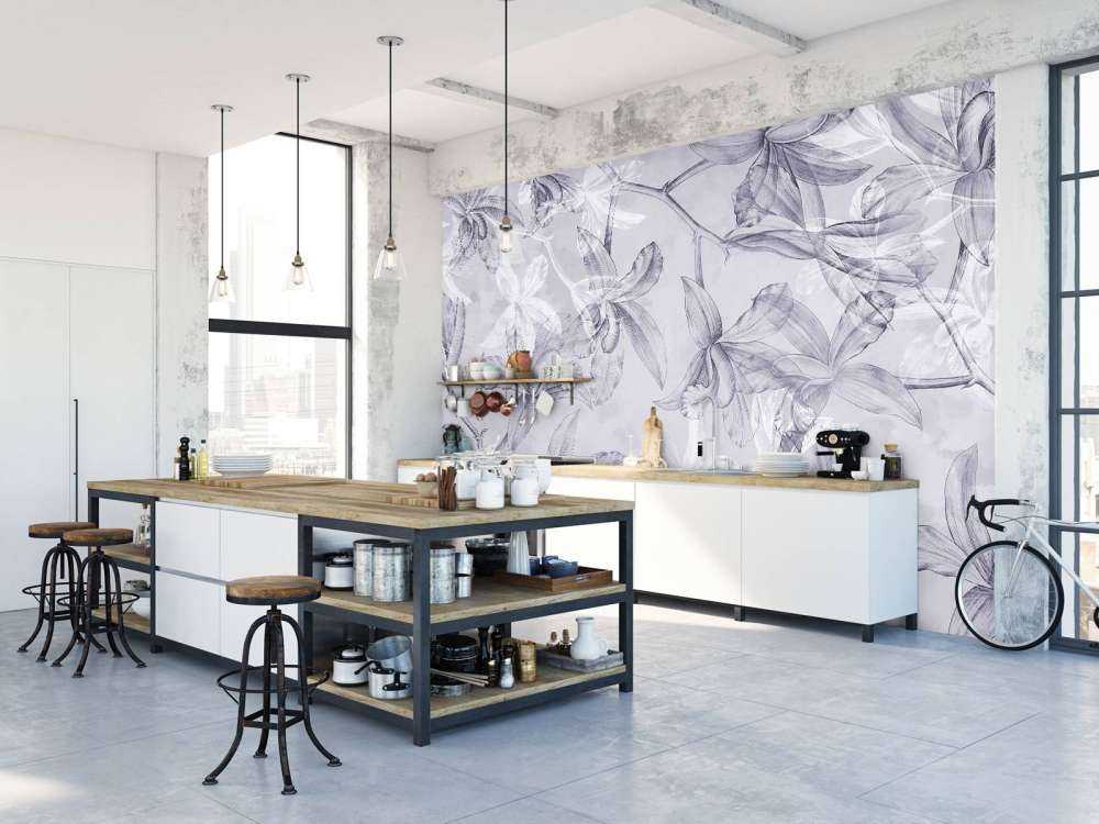 Orchideen Traumlandschaft Lila