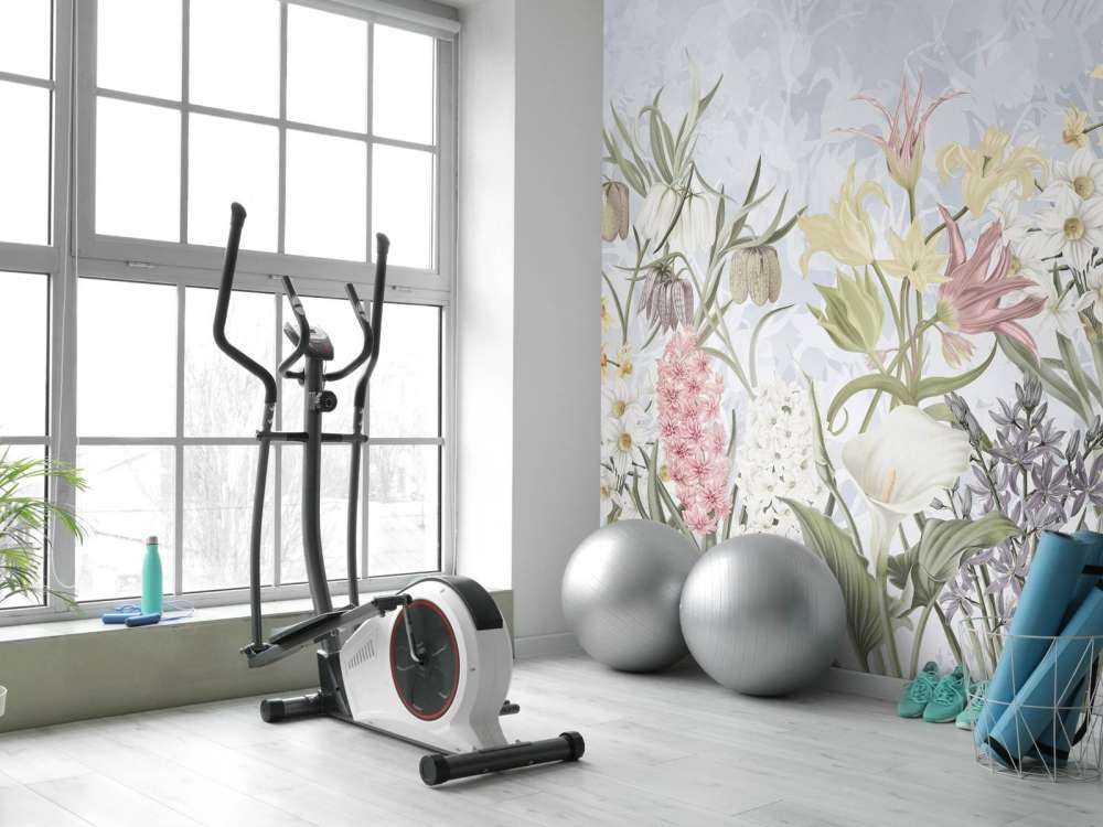 Frühjahrsblumen - Sanftes Himmelblau