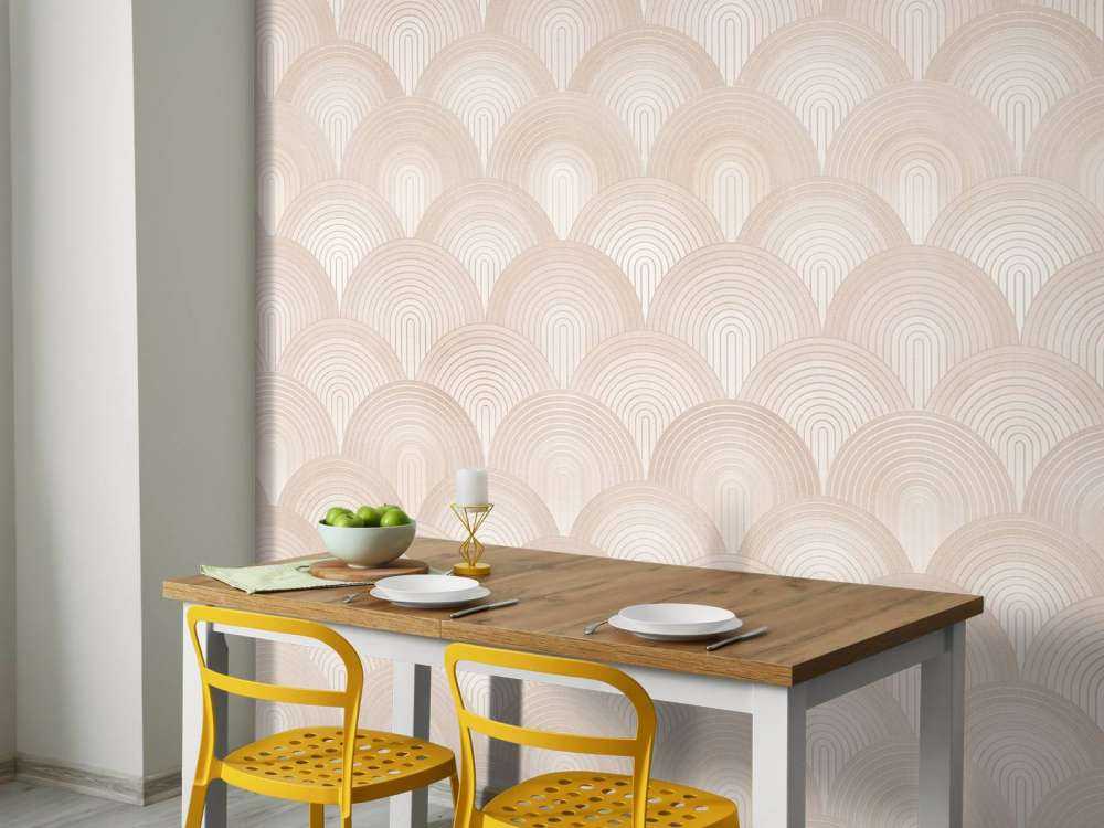 Boho ombre Bögen - Pfirsichflaum