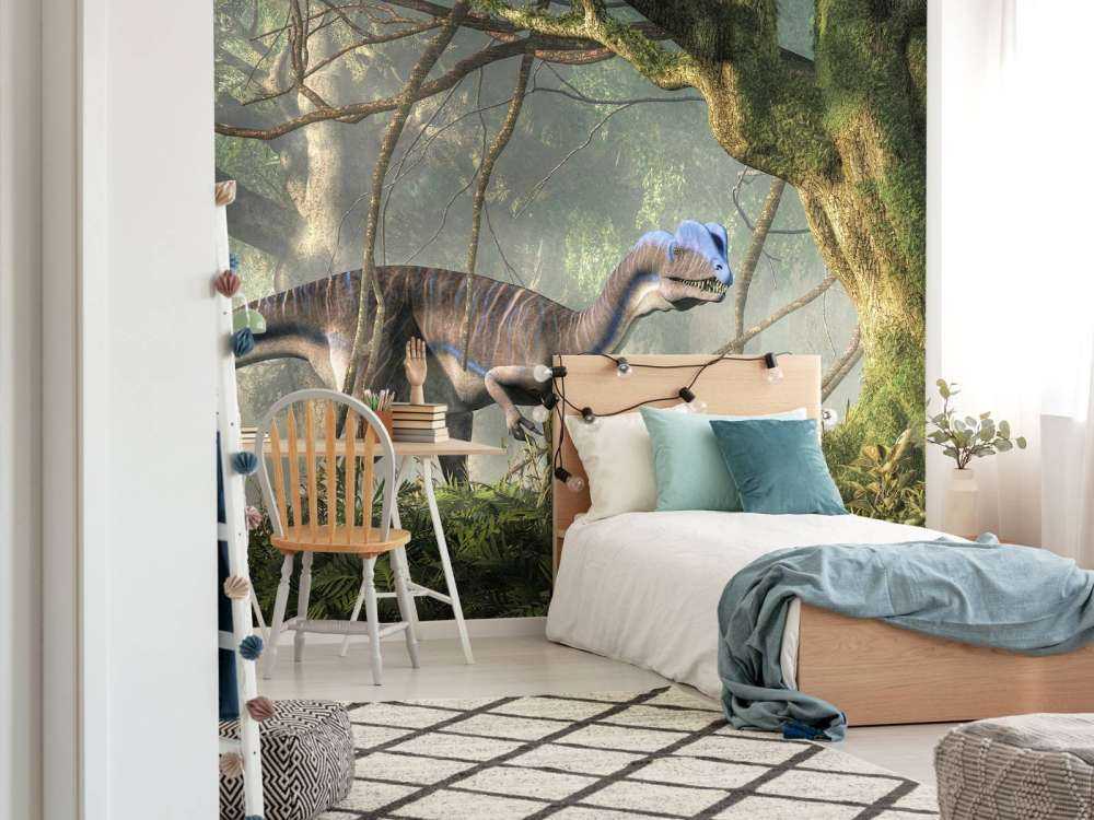 Dinosaurier im Wald