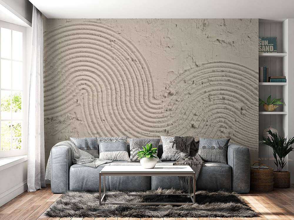 Texturkunst in Leinen