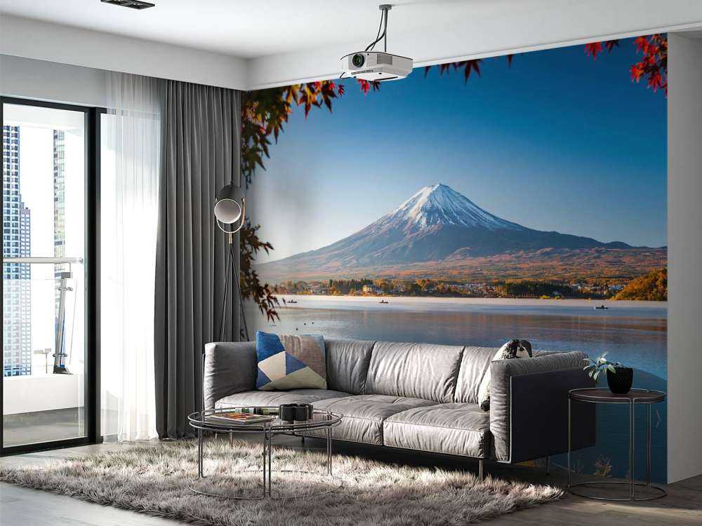 Der Berg Fuji am Nachmittag