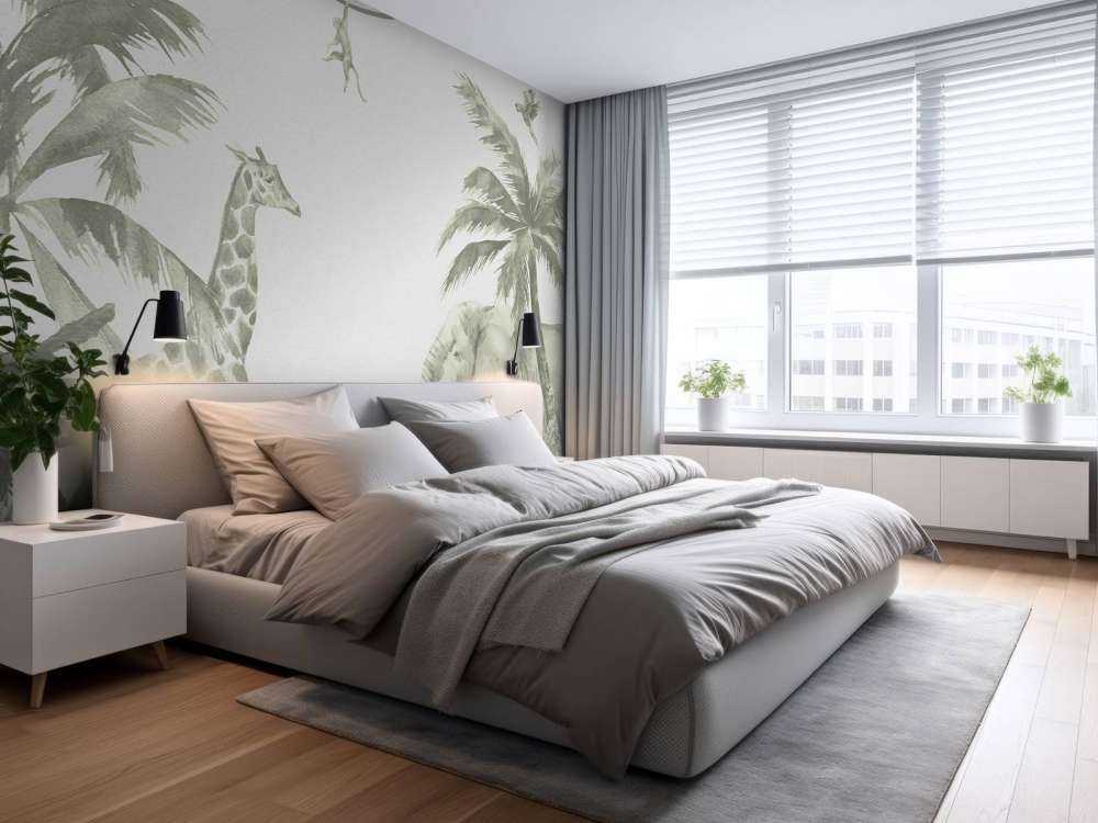 Verschiedene Dschungeltiere in Grün