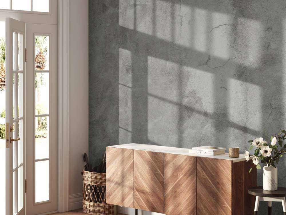 Beton mit durchgehenden Rissen