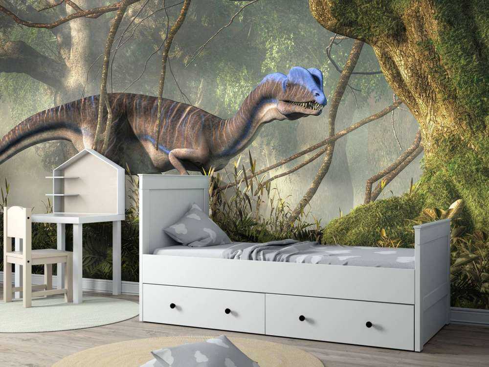 Dinosaurier im Wald