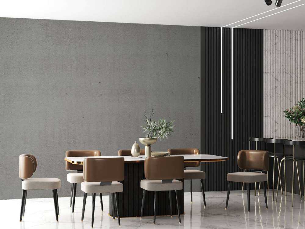 Grauer Beton - Wallexclusive