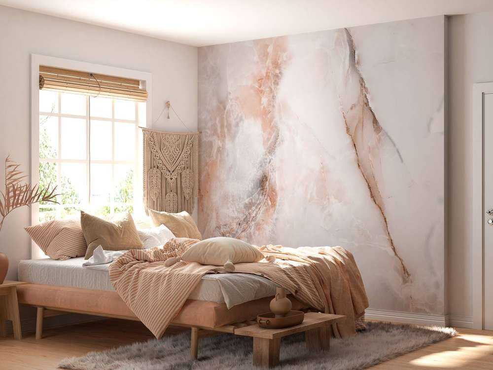Marmor mit rosa Farbton
