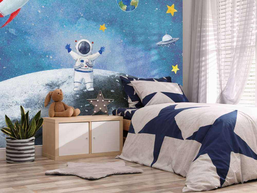 Astronaut auf dem Mond