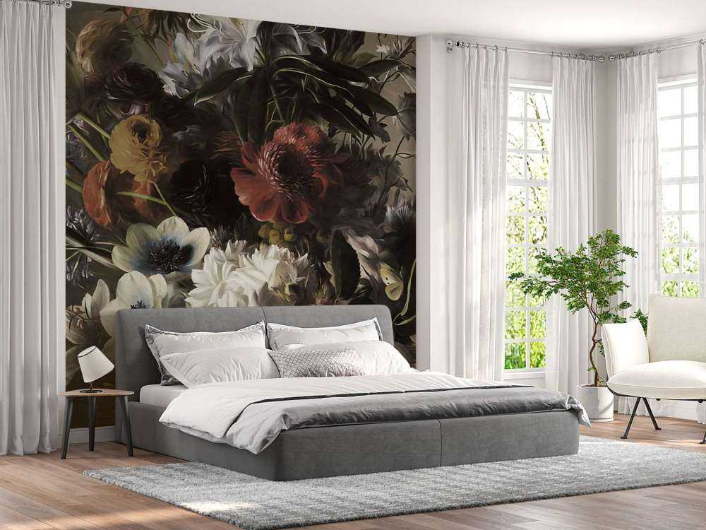 Großer Strauß mit Anemonen