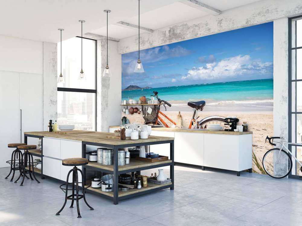 Fahrrad am Strand