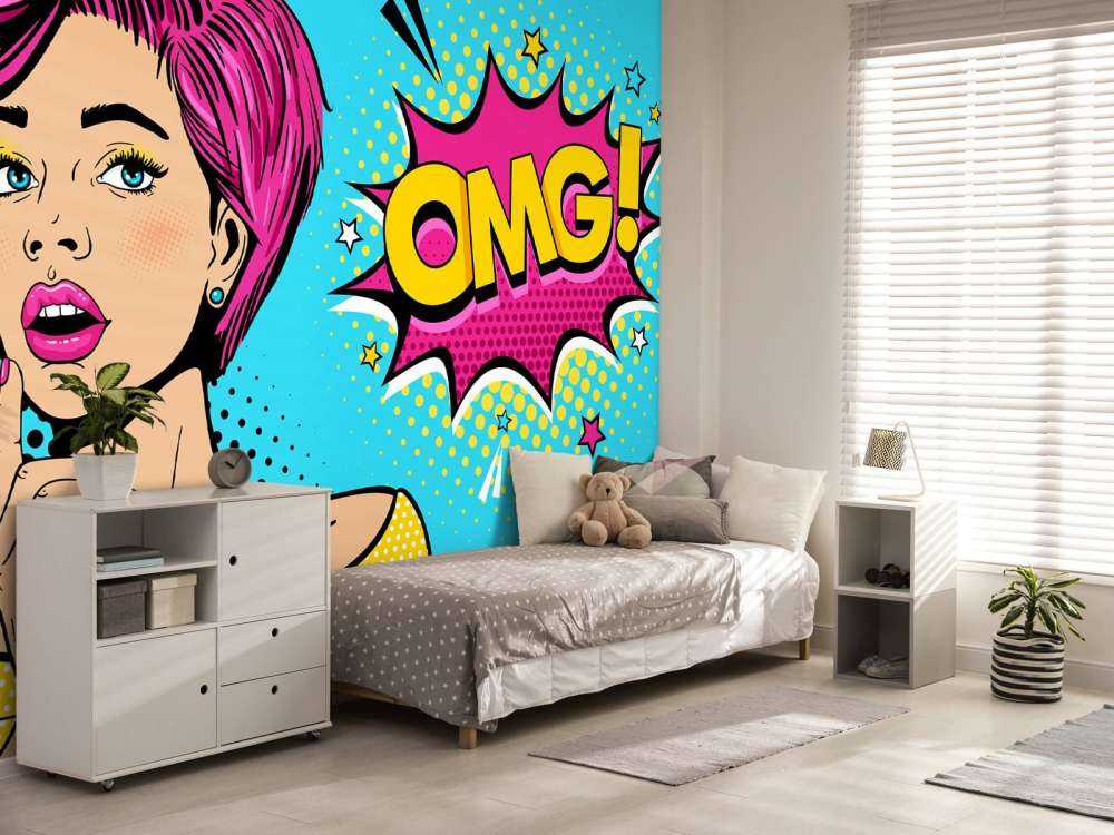 Pop-Art-Frau