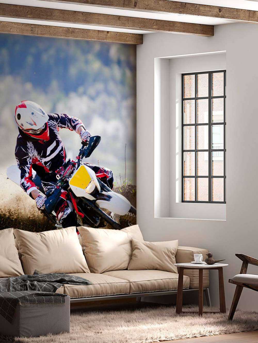 Crossrad in der Kurve