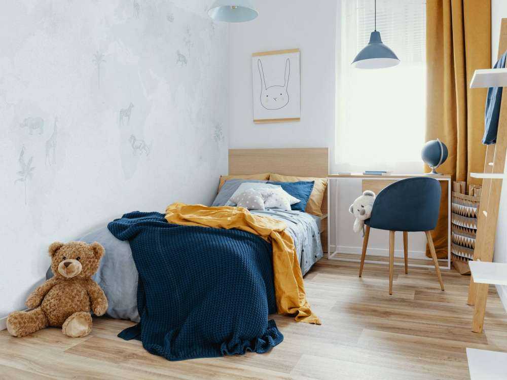Weltkarte Skizze blau
