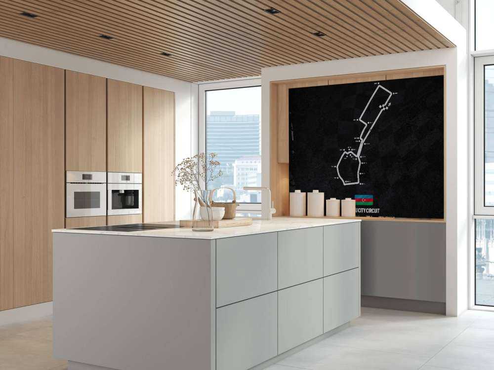 Formel 1 Strecke - Baku City Circuit - Aserbaidschan