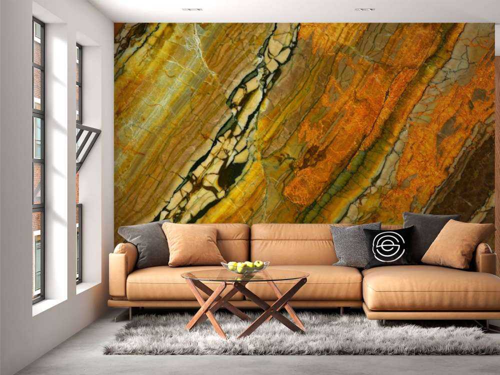 Marmor mit Mosaikstruktur