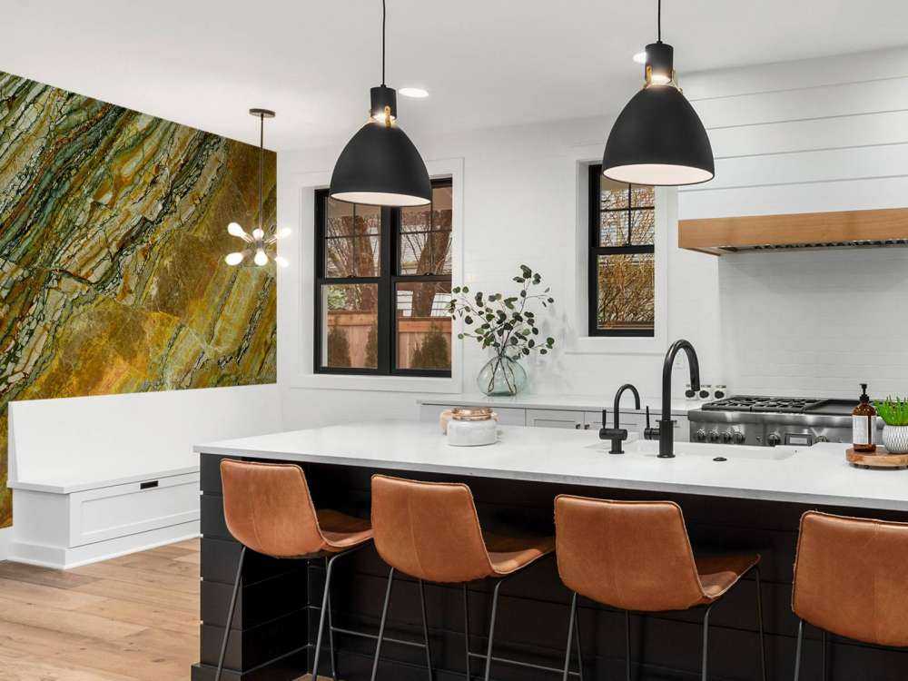 Farbiger Marmorbruch