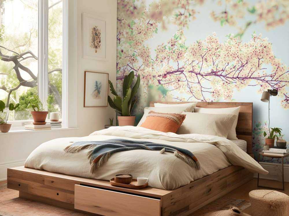 Blüte mit Vintage-Look