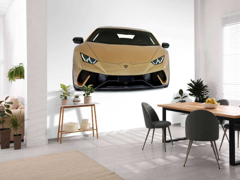 Lamborghini Huracán - Front, weiß