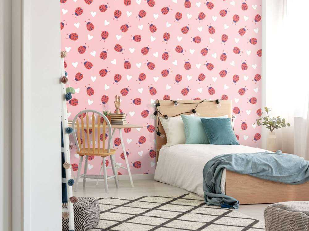 Marienkäfer mit Herzen