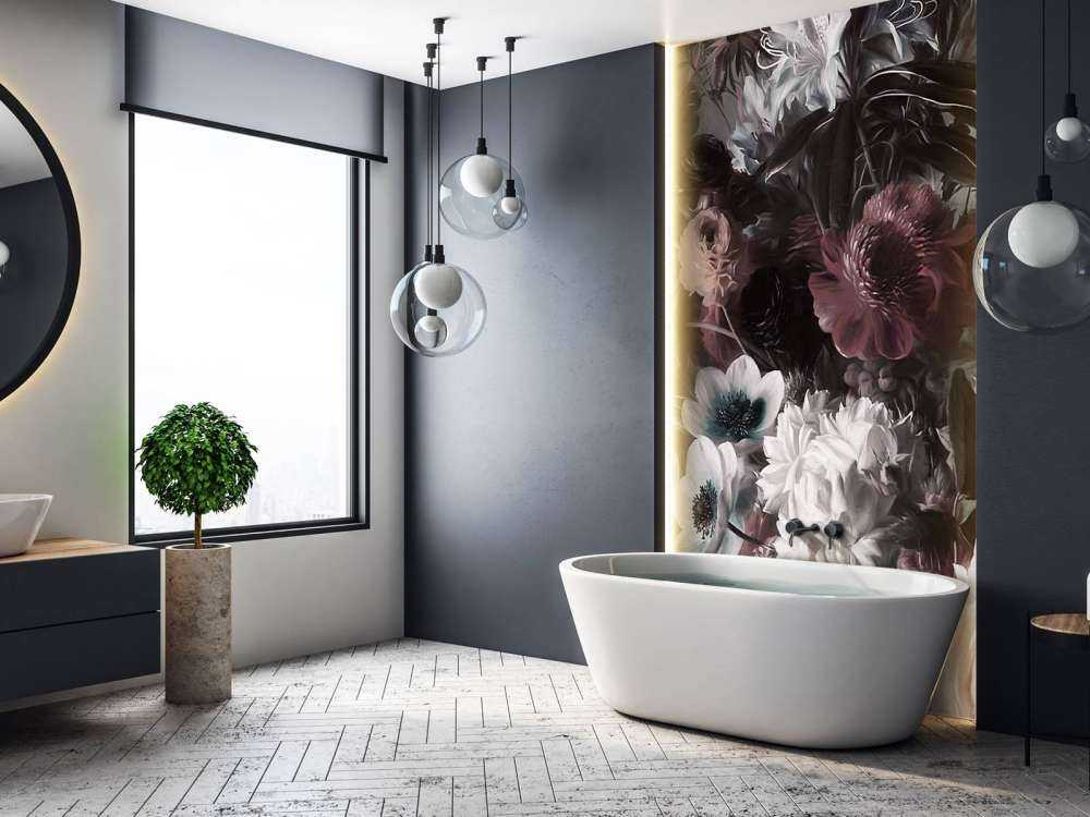 Großer Strauß mit Anemonen Orange