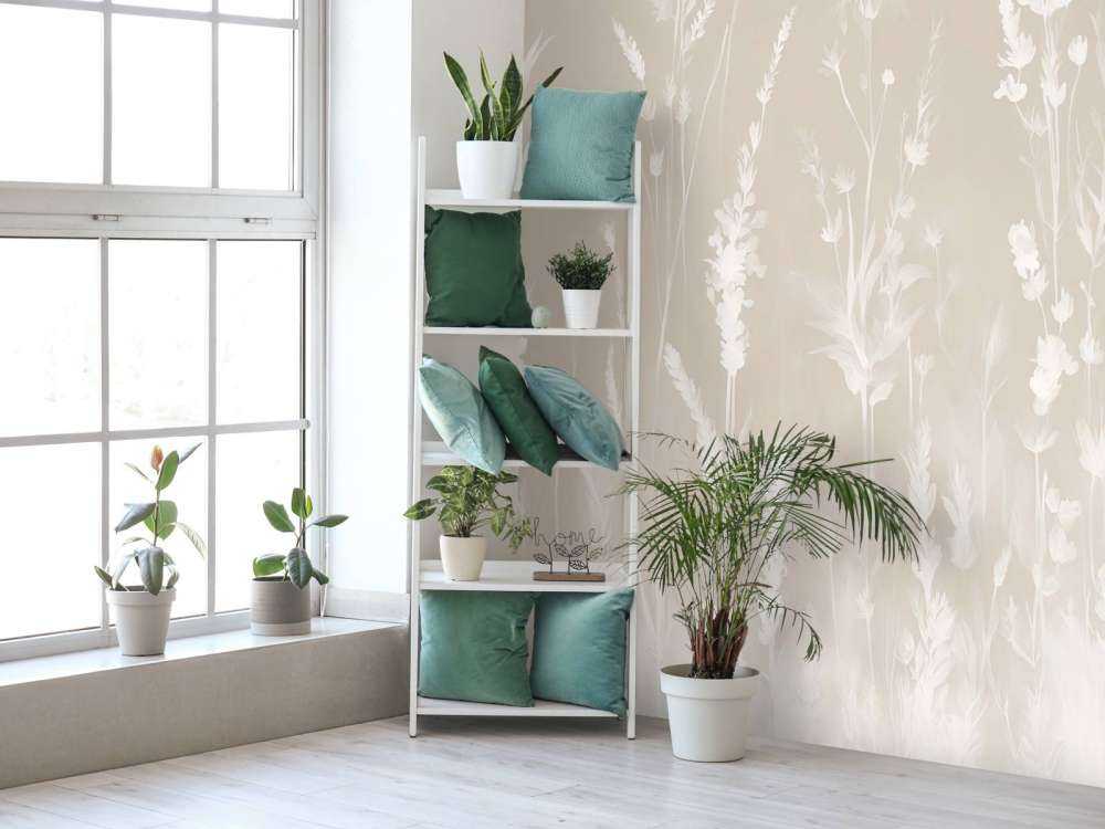 Lavendellicht Nahtlos Sandbeige