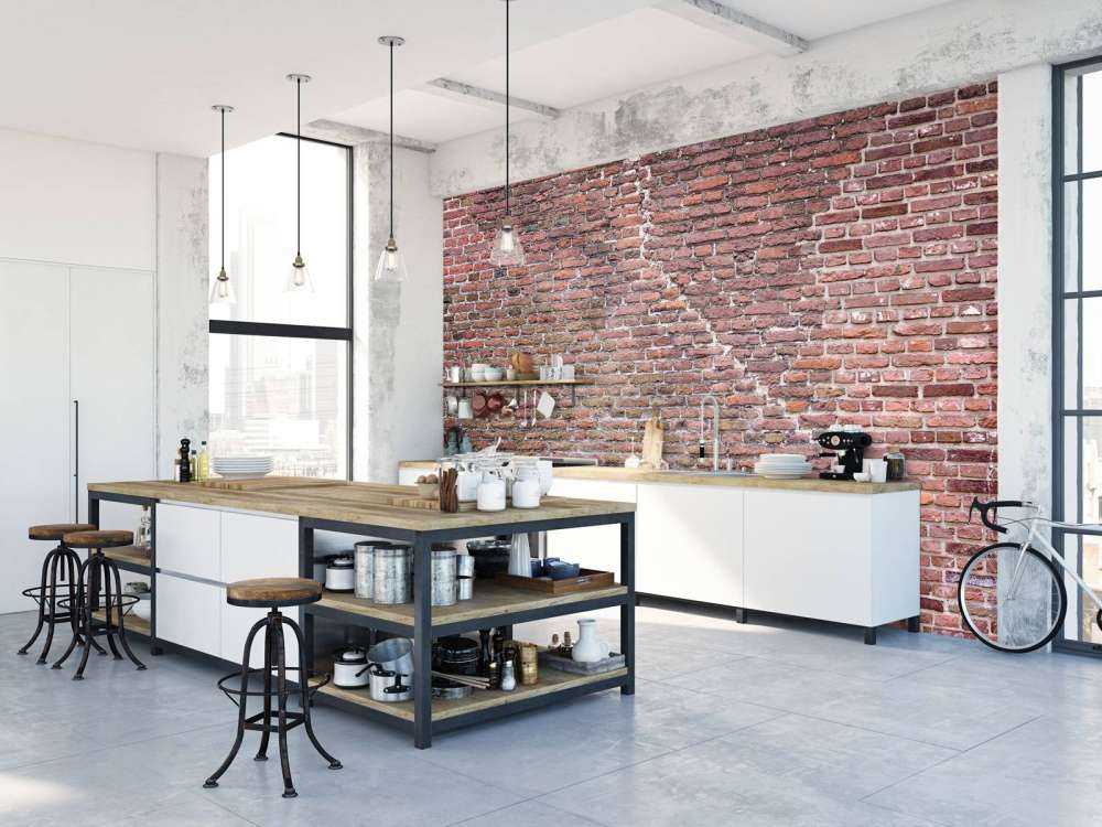 Zerrissene Wand