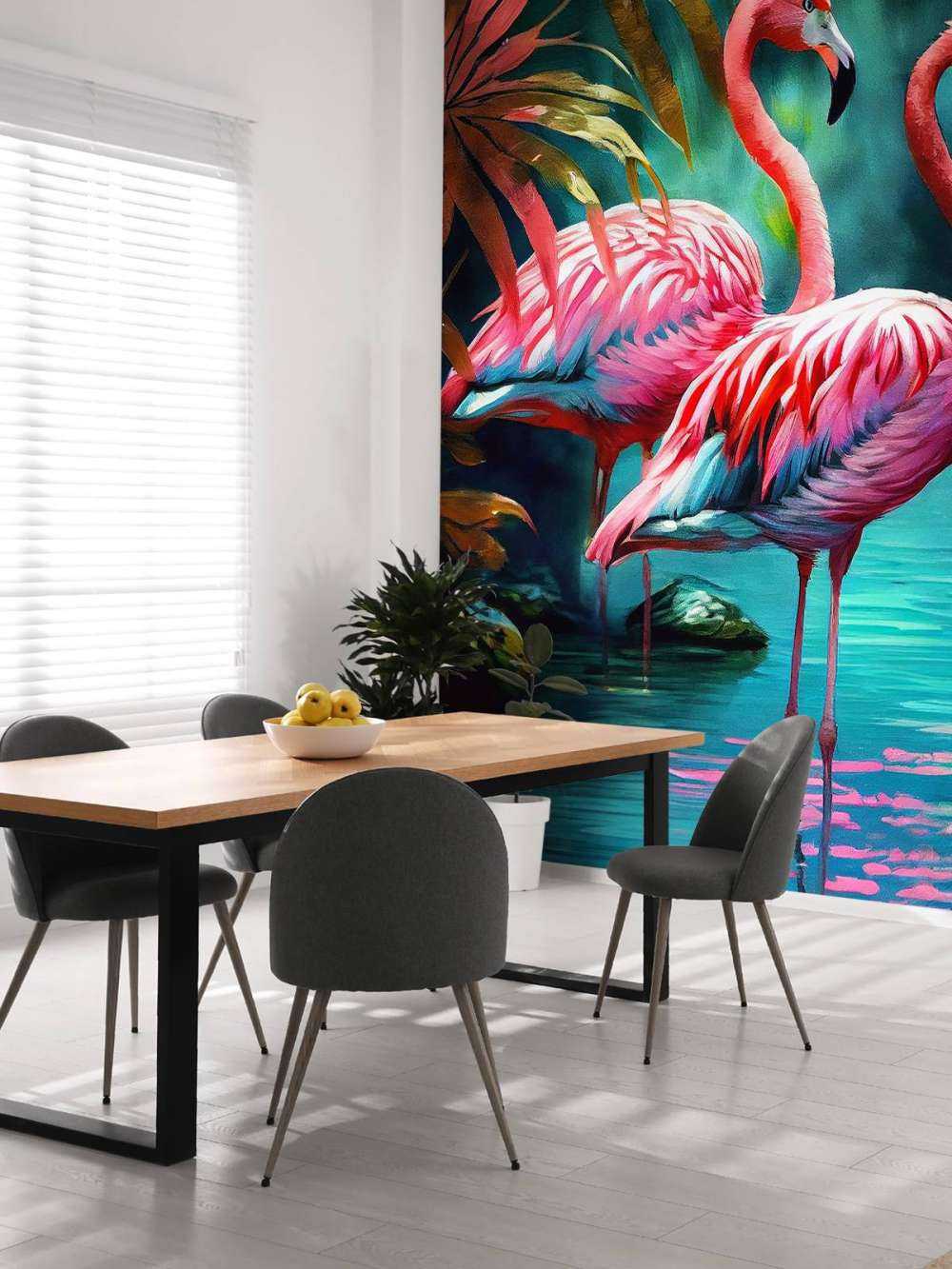 Samtrosa Flamingo Duo