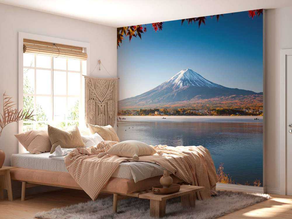 Der Berg Fuji am Nachmittag