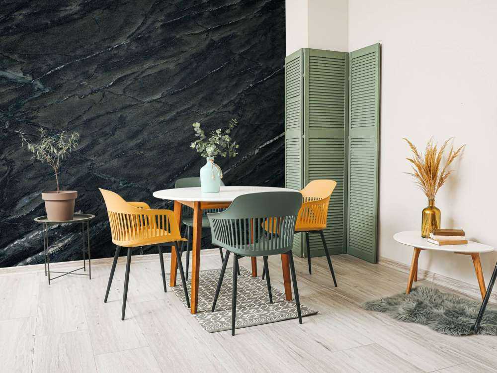 Marmor mit grüner Tönung