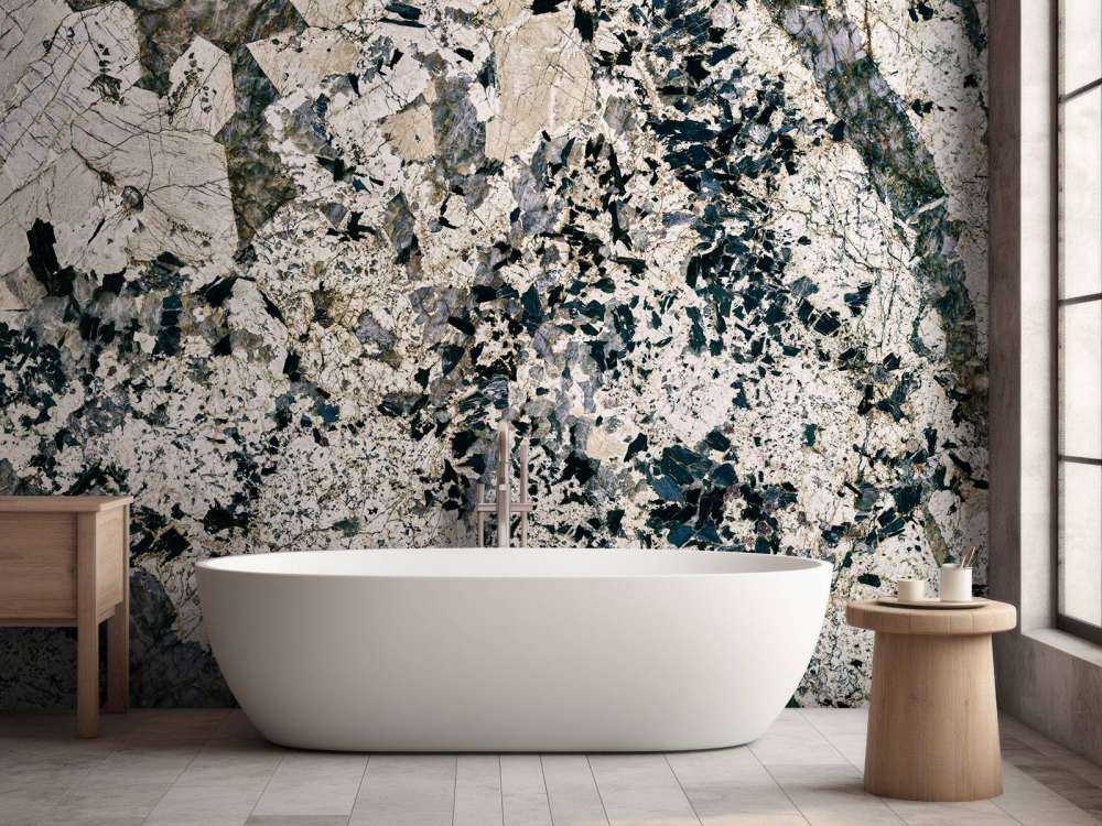 Marmor mit Blockstruktur