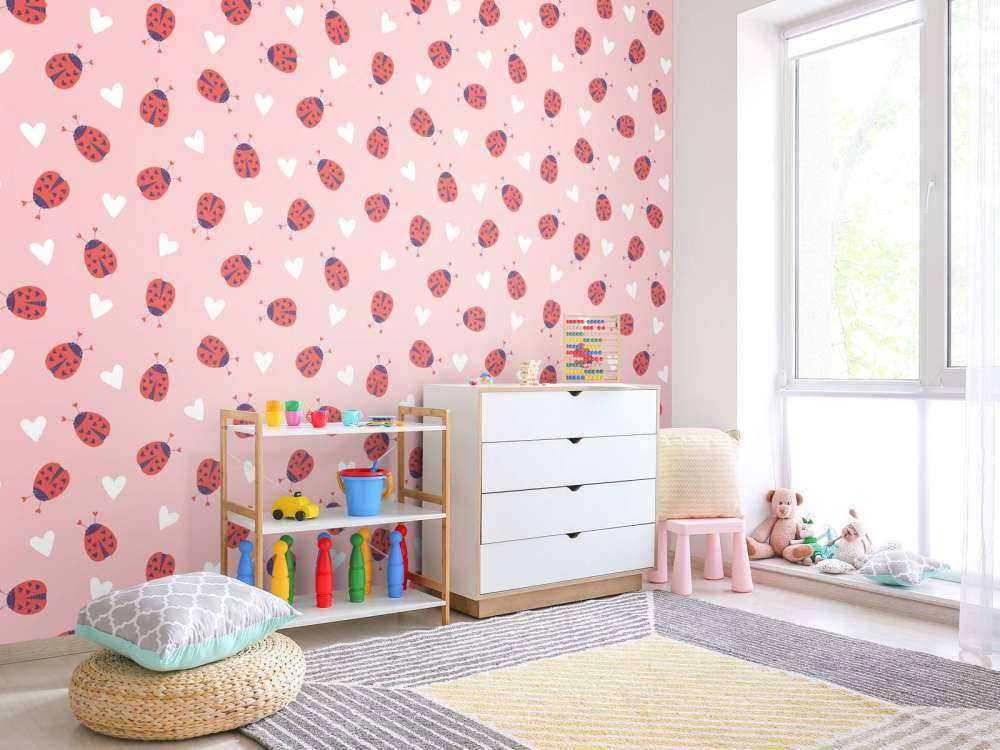 Marienkäfer mit Herzen