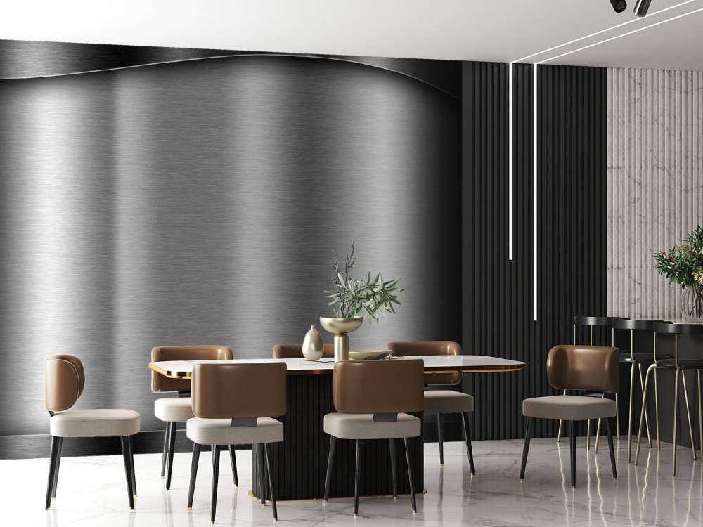 Metallischer Hintergrund