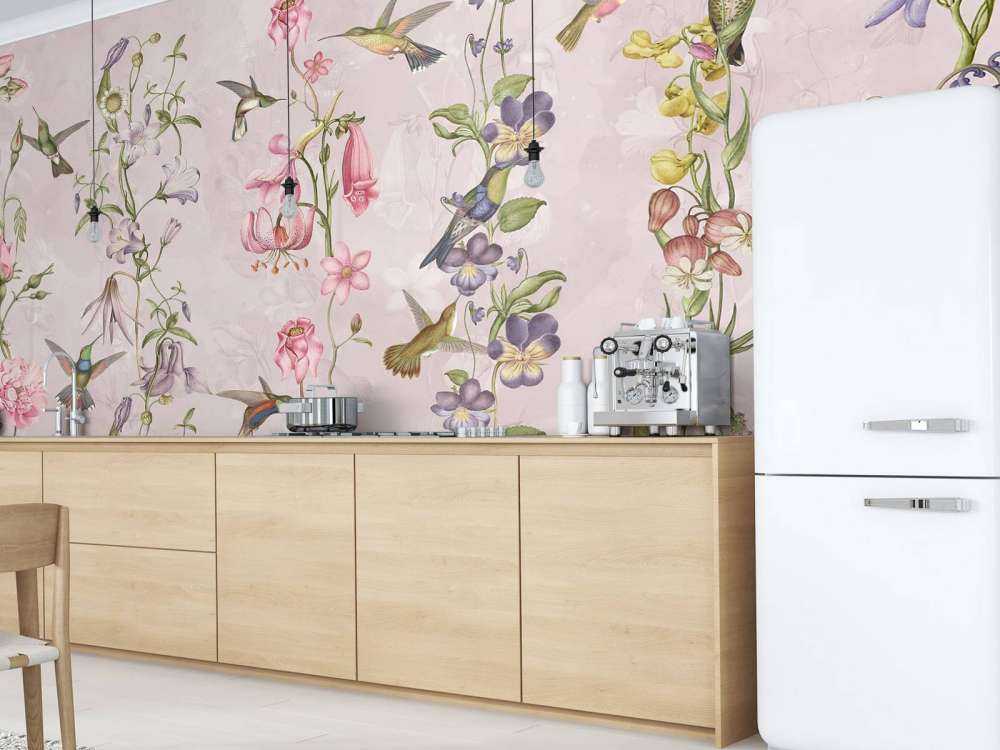 Wiesen- und Gartenblumen Rosa