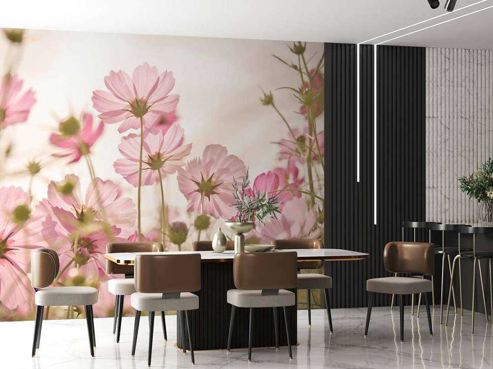 Schöner Blumengarten