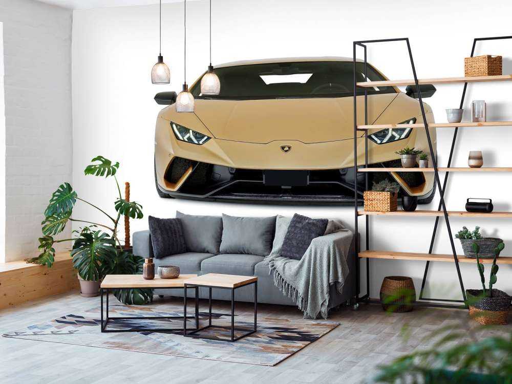 Lamborghini Huracán - Front, weiß