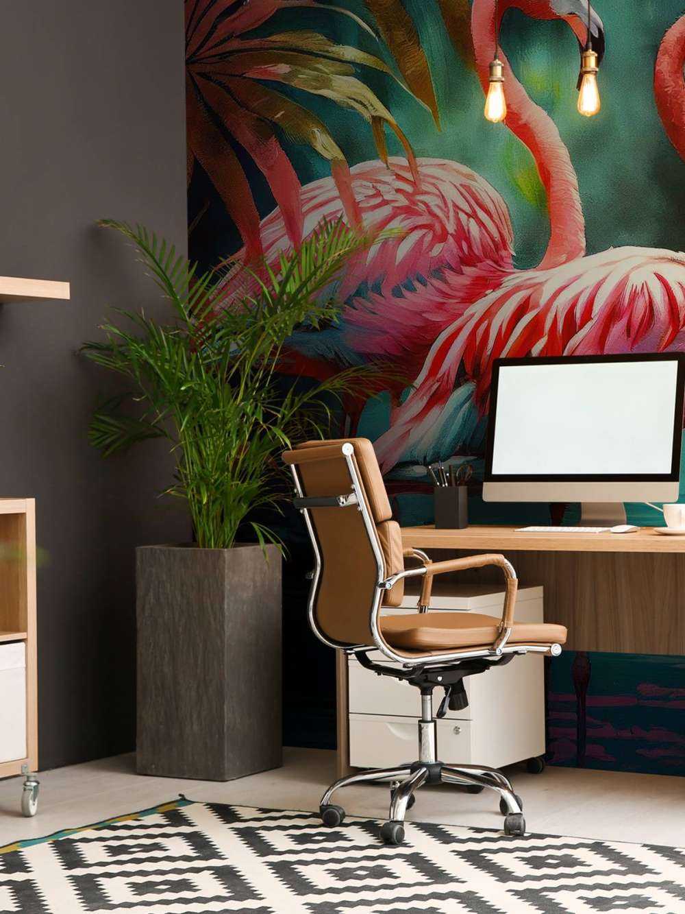 Samtrosa Flamingo Duo