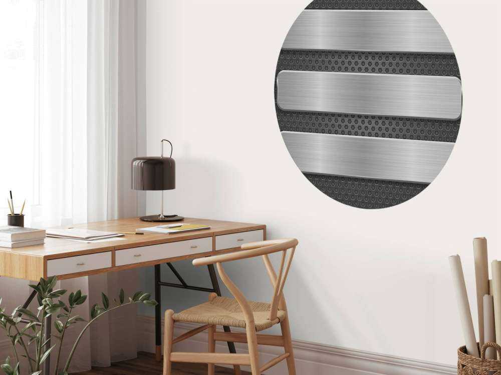Metallhintergrund mit Platten