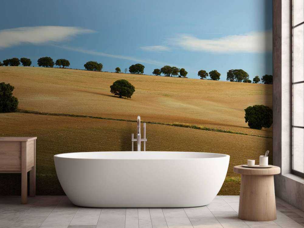 Bäume in spanischer Landschaft