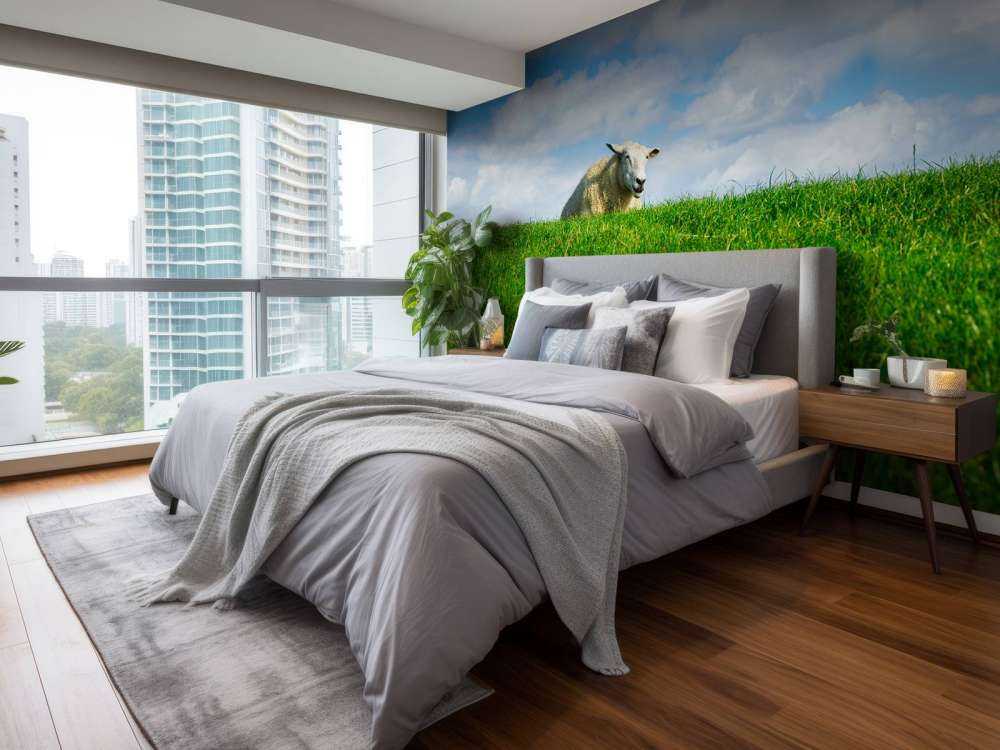 Schafe auf dem Deich