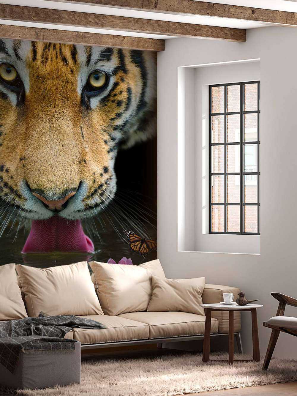 Dschungel Tiger Porträt