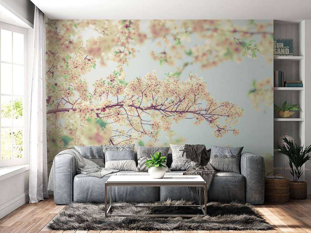 Blüte mit Vintage-Look