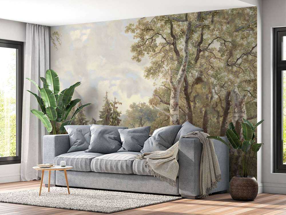 Waldlandschaft Farbe #1