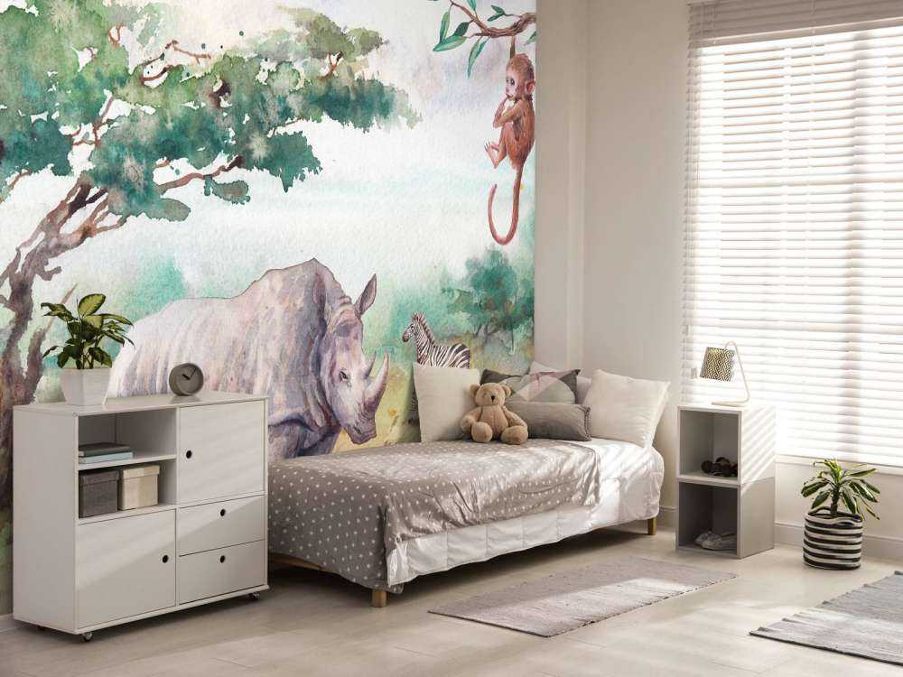 Aquarell Dschungel