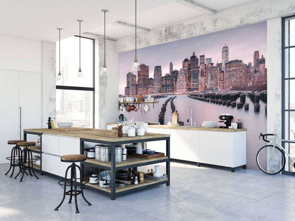 Wellenbrecher in Manhattan