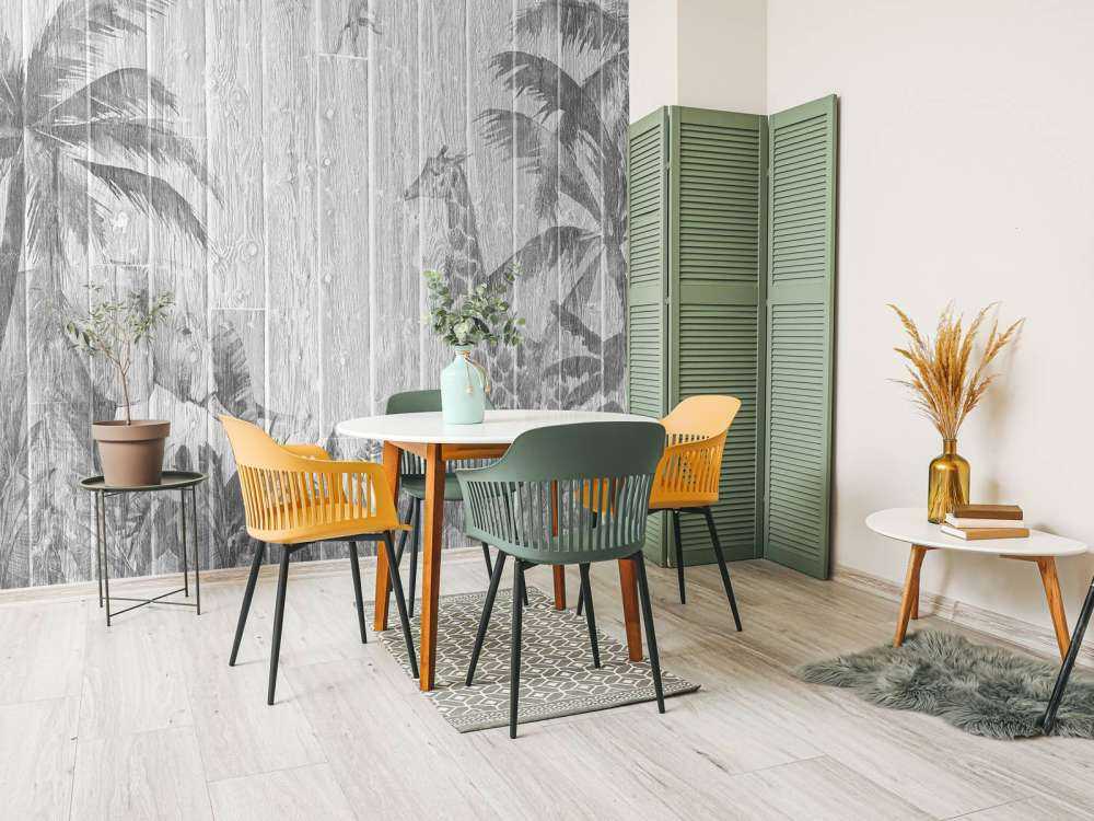 Dschungeltiere auf Holz