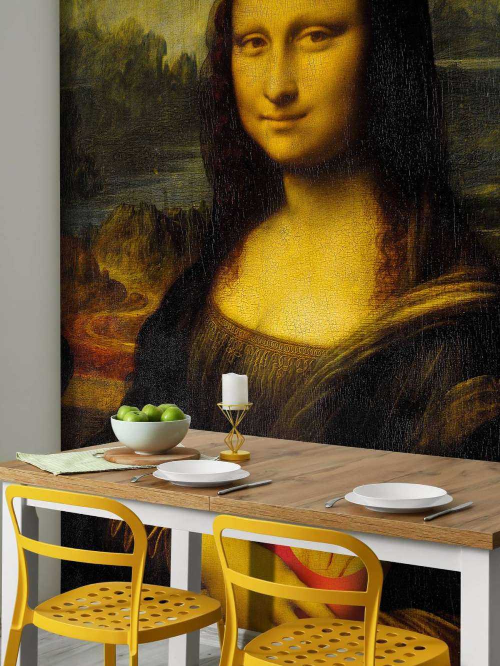 Mona Lisa mit Pommes
