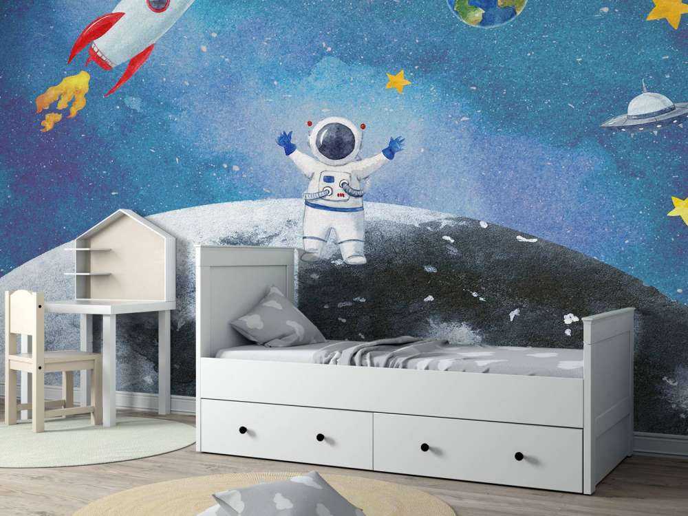 Astronaut auf dem Mond