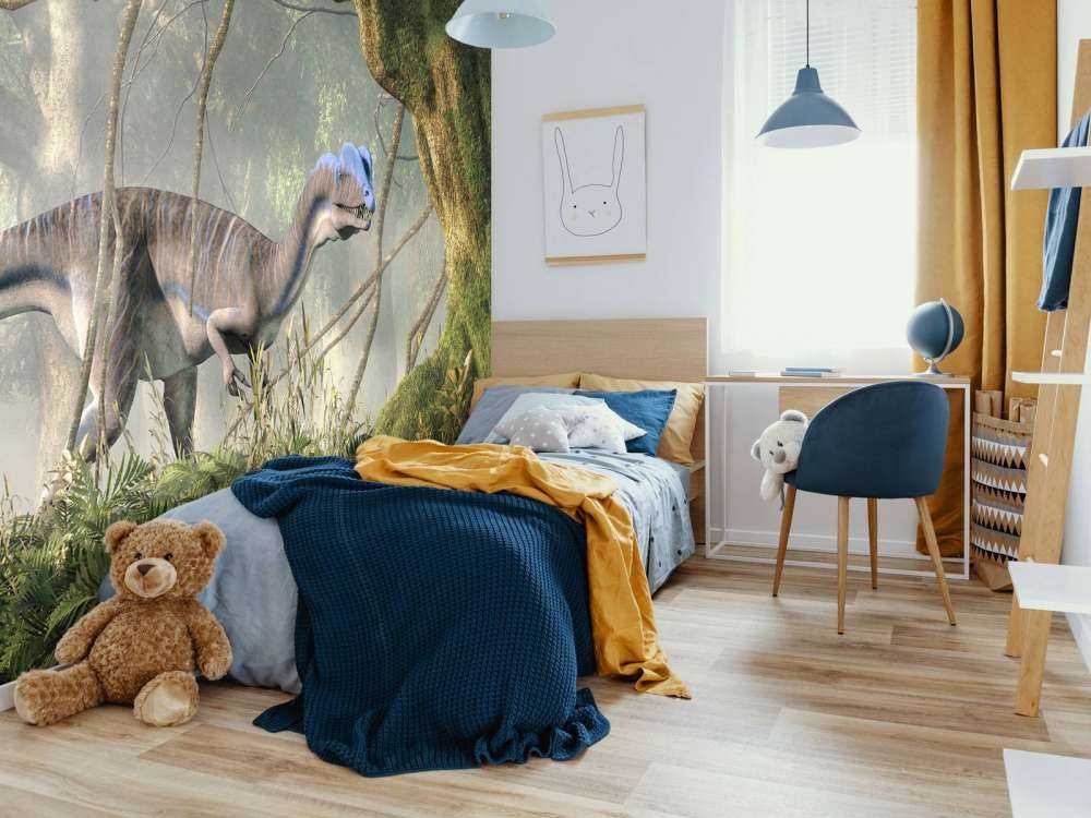 Dinosaurier im Wald